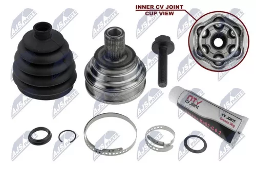 NTY NTY NPZ-SK-007 Outer NTY Cv Joint & Boot Kit 