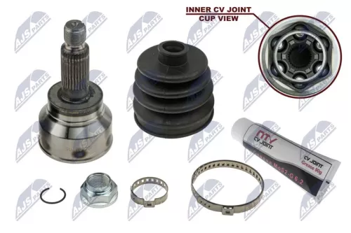NTY NTY NPZ-SU-020 Outer Front NTY Cv Joint & Boot Kit 