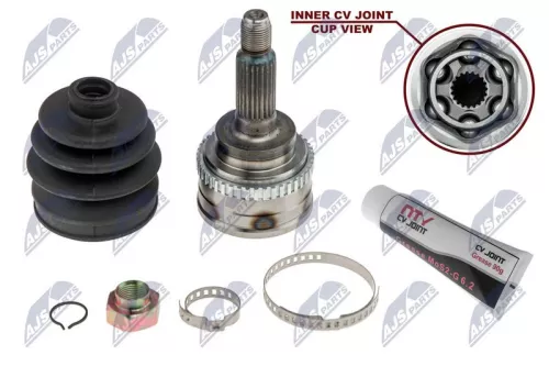 NTY NTY NPZ-SU-021 Front Left Inner NTY Cv Joint & Boot Kit 