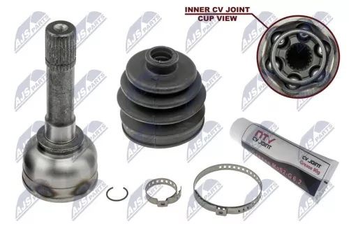 NTY NTY NPZ-SU-023 Front Left Front Right NTY Cv Joint & Boot Kit 