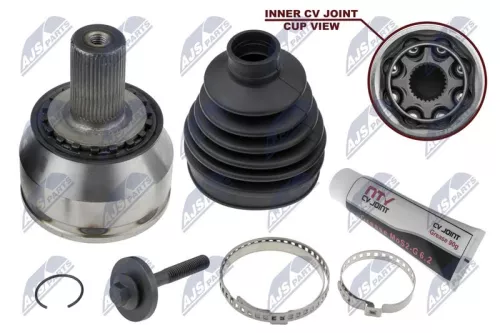 NTY NTY NPZ-VV-026 Outer Front Left Front Right NTY Cv Joint & Boot Kit 