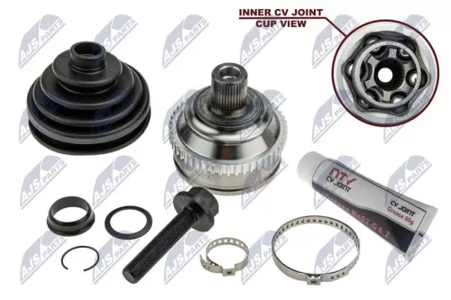 NTY NTY NPZ-VW-010 Front Left Front Right NTY Cv Joint & Boot Kit 