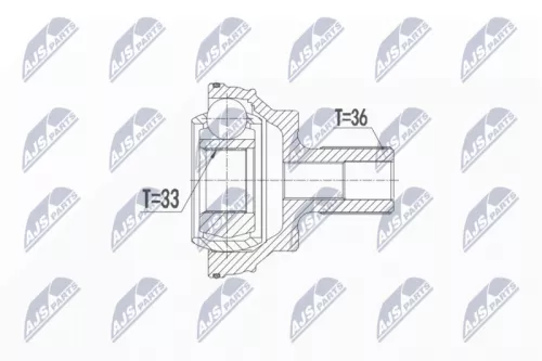 Rear Left Rear Right NTY Cv Joint & Boot Kit