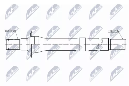 NTY NTY NWP-HY-506 NTY NWP-HY-506 Drive Shaft 