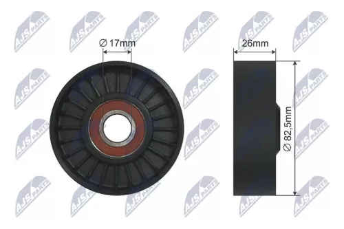 Tensioner Pulley, V-belt