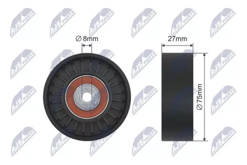 Tensioner Pulley, V-belt