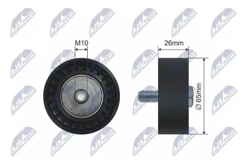 Deflection Pulley/Guide Pulley, V-belt