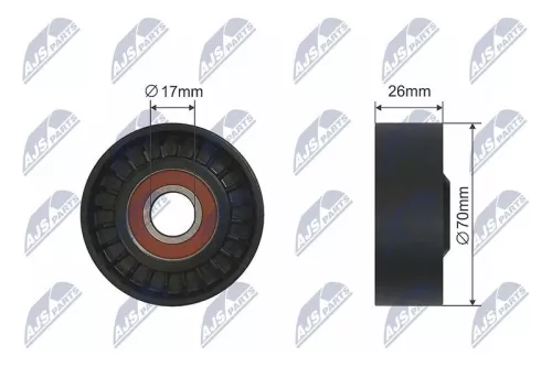 Belt Tensioner, V-ribbed belt