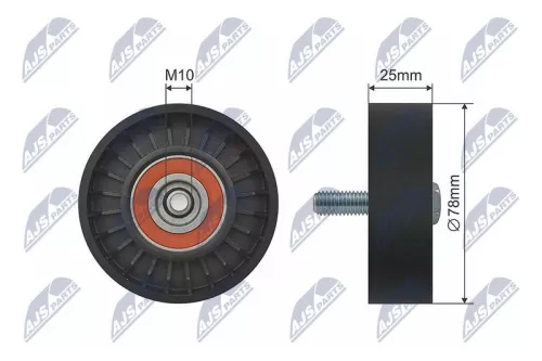 Tensioner Pulley, V-belt