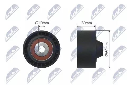 Tensioner Pulley, V-belt
