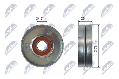 Tensioner Pulley, V-belt