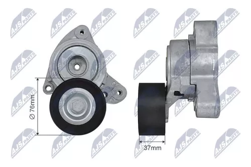 NTY NTY RNK-HD-000 Belt Tensioner, V-ribbed belt 