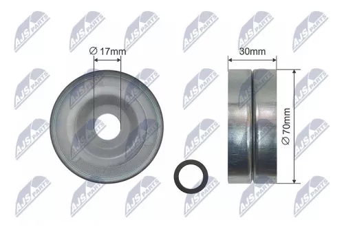 Belt Tensioner, V-ribbed belt