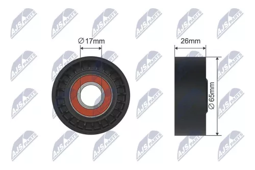 Deflection Pulley/Guide Pulley, V-belt