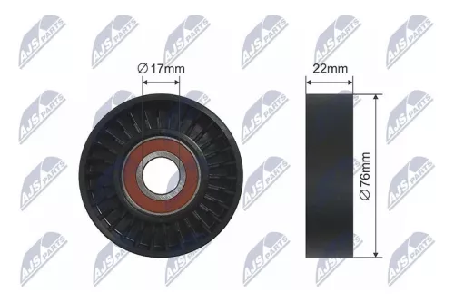 Tensioner Pulley, V-belt