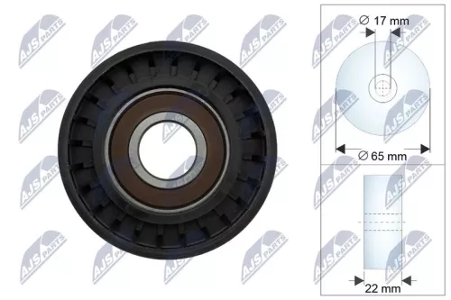 Tensioner Pulley, V-ribbed belt