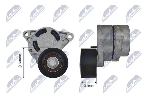 Tensioner Pulley, V-ribbed belt