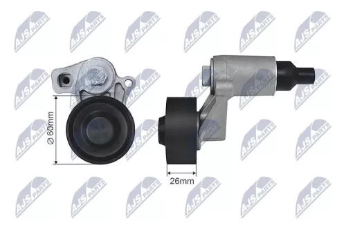 Tensioner Pulley, V-ribbed belt