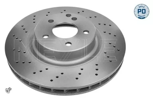 MEYLE MEYLE 083 521 0040/PD 2x Meyle PD Front Perforated Brake Disc for Mercedes-Benz E-Class Sl 