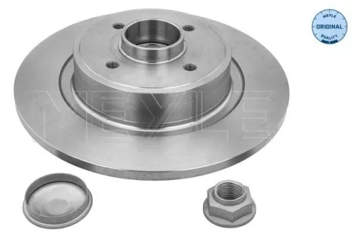 MEYLE MEYLE 16-15 523 0027/PD 2x Meyle PD Rear Solid Brake Disc for Renault Grand Scénic 