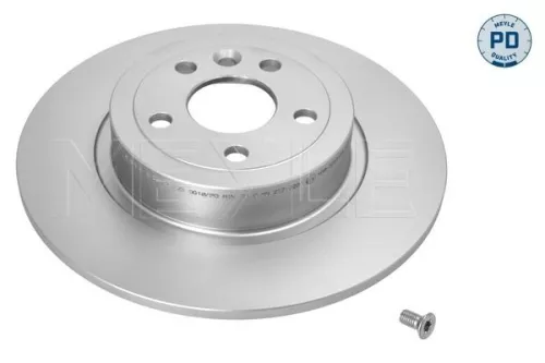 MEYLE MEYLE 53-15 523 0018/PD 2x Meyle PD Rear Solid Brake Disc for Land Rover Range Rover Evoque 