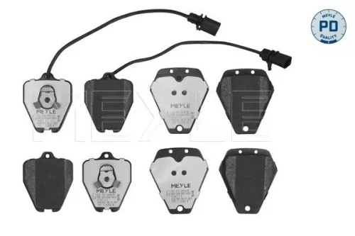 MEYLE Brake Pad Set, disc brake (025 214 5418/PD)