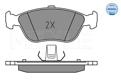 MEYLE Brake Pad Set, disc brake (025 214 9219)
