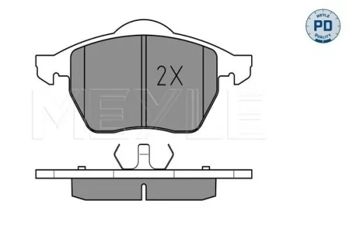 MEYLE Brake Pad Set, disc brake (025 219 1119/PD)