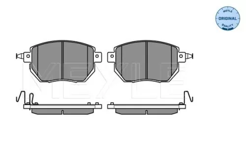 MEYLE Brake Pad Set, disc brake (025 240 5615/W)