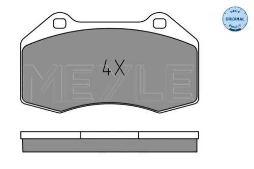 Front MEYLE Brake Pad Set