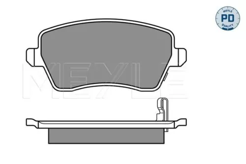 MEYLE MEYLE (025 244 0317/PD) Front MEYLE Brake Pad Set 