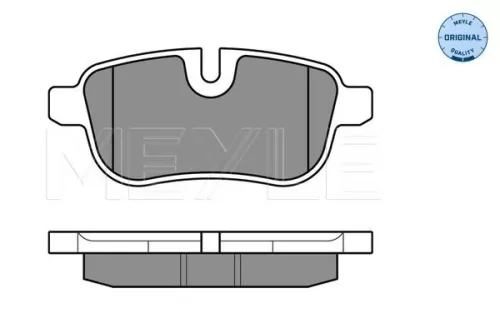 MEYLE Brake Pad Set, disc brake (025 245 5918)