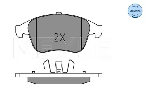 MEYLE Brake Pad Set, disc brake (025 247 0917)
