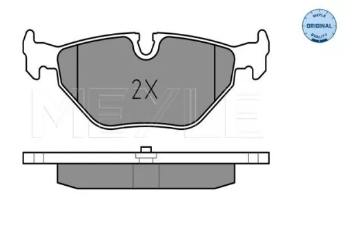 MEYLE Brake Pad Set, disc brake (025 219 3417)