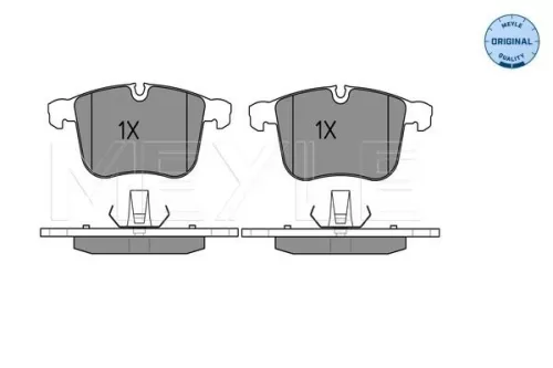 MEYLE Brake Pad Set, disc brake (025 234 0419)