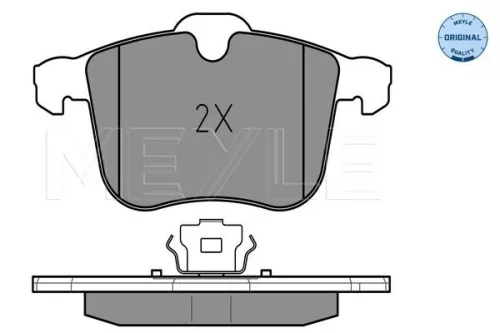 MEYLE Brake Pad Set, disc brake (025 234 0419)