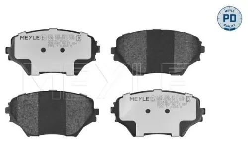 MEYLE Brake Pad Set, disc brake (025 235 8517/PD)