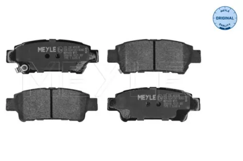 MEYLE Brake Pad Set, disc brake (025 236 4616/W)