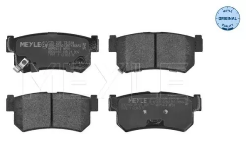 MEYLE Brake Pad Set, disc brake (025 236 7315/W)