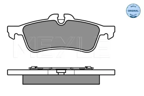 MEYLE Brake Pad Set, disc brake (025 237 1616)