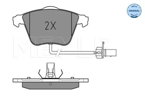 MEYLE MEYLE (025 239 5020/W) Front MEYLE Brake Pad Set 