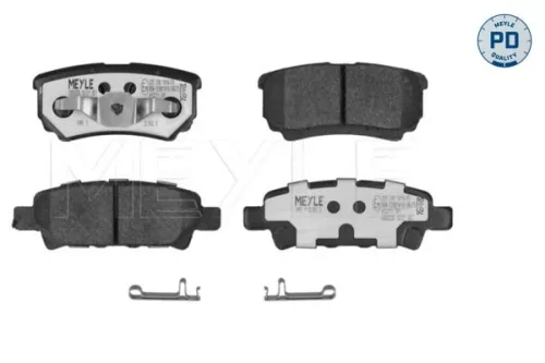 MEYLE Brake Pad Set, disc brake (025 240 1416/PD)