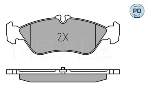 MEYLE Brake Pad Set, disc brake (025 215 9218/PD)
