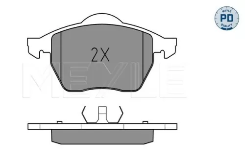MEYLE Brake Pad Set, disc brake (025 218 4819/PD)