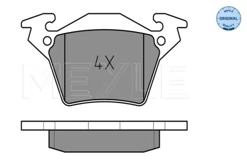 MEYLE Brake Pad Set, disc brake (025 230 2017)