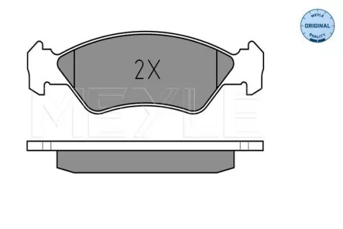 MEYLE Brake Pad Set, disc brake (025 231 0217)