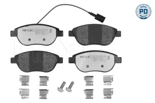 MEYLE Brake Pad Set, disc brake (025 237 0919/PD)