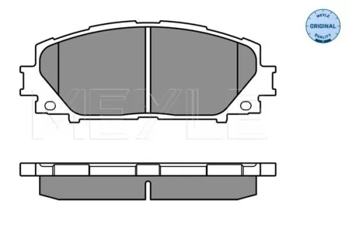 MEYLE Brake Pad Set, disc brake (025 243 4717)