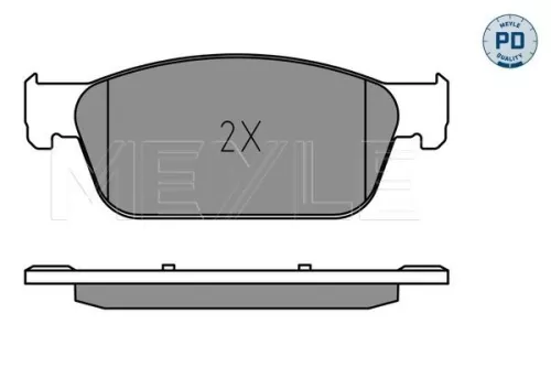 MEYLE MEYLE (025 246 2318/PD) Front MEYLE Brake Pad Set 