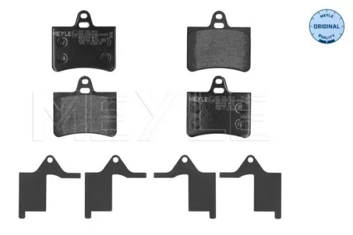 MEYLE Brake Pad Set, disc brake (025 233 0515)